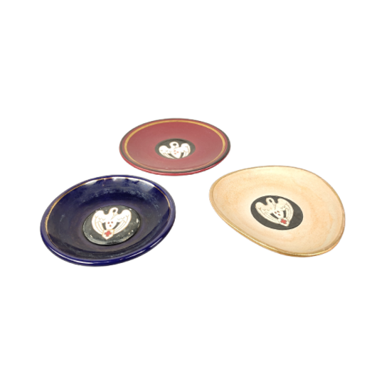 3 Schaaltjes / Asbakjes Rode Kruis 1
