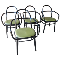 Set Van 4 Radomir Hoffman Ligma Vintage Stoelen Als Thonét