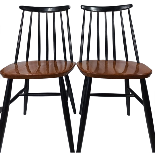 Vintage Spijlstoelen Keukenstoelen Bijzetstoelen Jaren 60 1