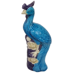 Vintage Chinese Blauwe Feniks thumbnail 1