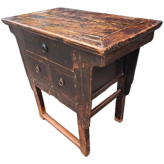 Antiek Aiziatisch Ladekastje, Dressoir, Altar, Bijzettafel 1