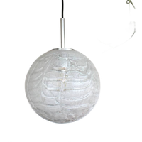 Vintage Doria Hanglamp - Iceglass L