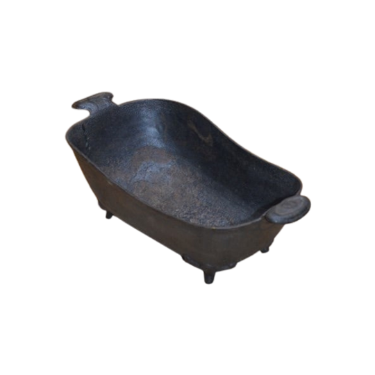 Gietijzeren Kolen Of Hout Bak 1