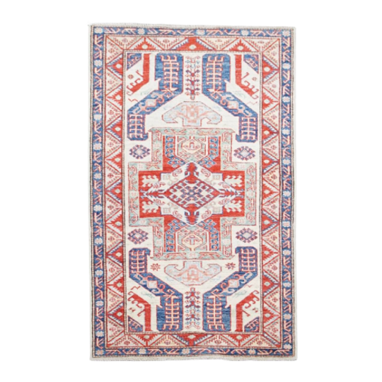 Subtiel Kleurrijk Vloerkleed Met Fantastisch Patroon 156x92cm 1