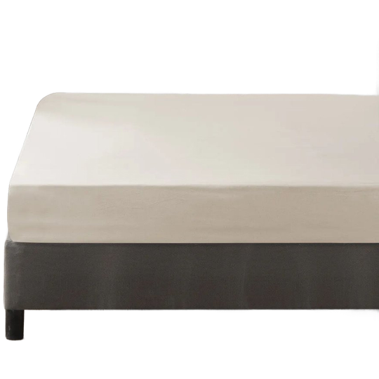 Elizabed | Hoeslaken Katoen Crème 100cm X 200cm 1