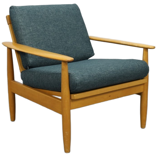 Vintage Danish Lounge Chair, 1970s 1