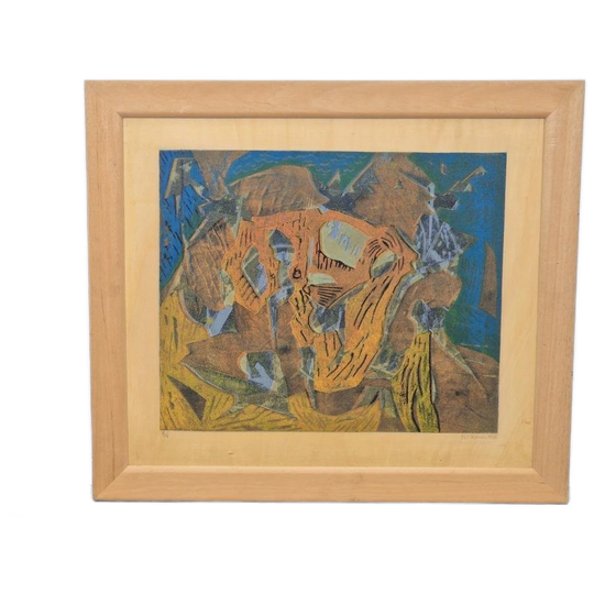 Piet Koenen Moderne Art Compositie Surrealistische Abstract 1