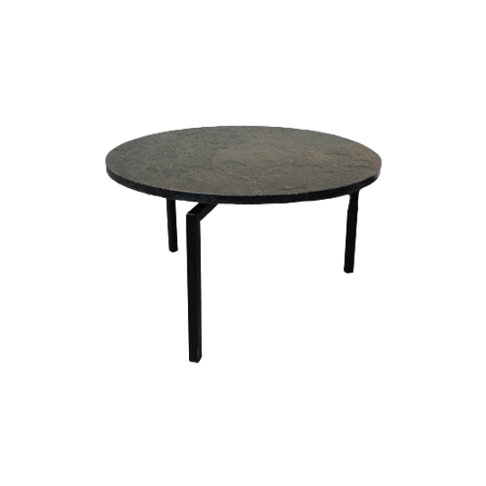 Brutalist Side Table, 1970s 1