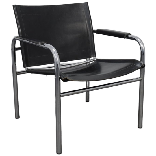 Leather Armchair “klinte” By Tord Björklund For IKEA 1