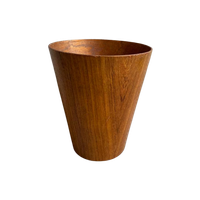 Teak Prullenbak Design Martin Aberg Voor Servex