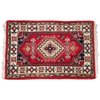 Vintage Perzisch Tapijt Hamadan Oosters Vloerkleed Handmade thumbnail 1