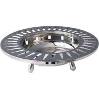 Alessi - Footed Bowl With Skyscraper Cutout - Stainless Steel - Vintage, Ca. 1990
