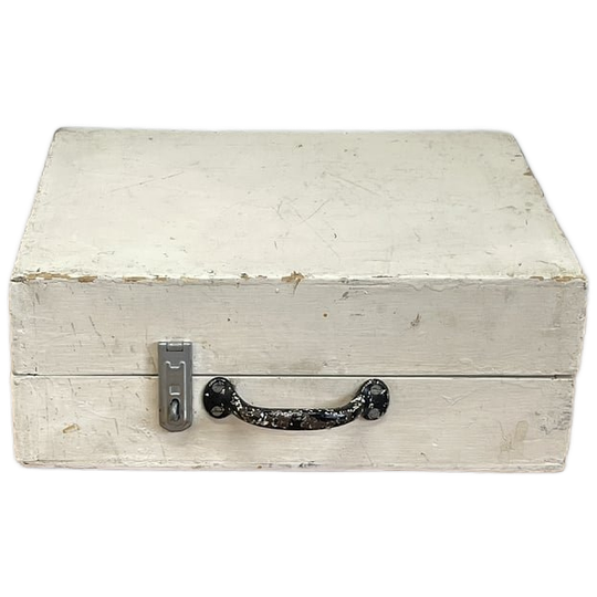 Brocante Kistje Met Deksel Oude Gereedschapskist 1