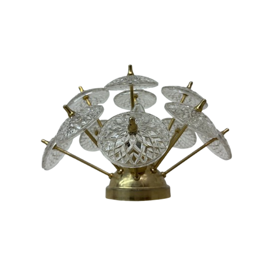 Val Saint Lambert Sputniks Wall Lamp Sconce , 1960s 1