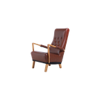 O.H Sjögren Lounge Chair / Fauteuil ‘Seat Up’ thumbnail 1