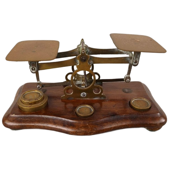 Antiek Brievenweegschaaltje 1