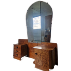 Art Deco Kaptafel Opmaak Tafel Make Up Design thumbnail 1