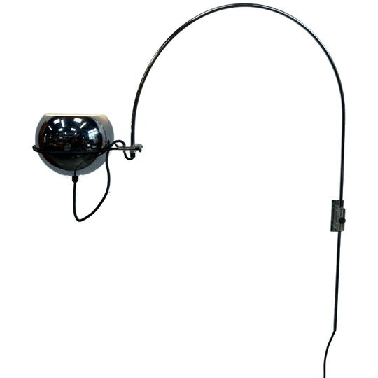 Vintage Booglamp, Eyeballamp, Space Age, Raak Amsterdam 1970's 1