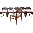 Set Van 6 Eetkamerstoelen Van Johannes Andersen Voor Uldum thumbnail 1