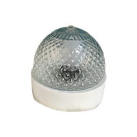 Vintage Plafondlamp Glas Rond