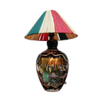 Porseleinen Lamp Met Zeeleven thumbnail 1