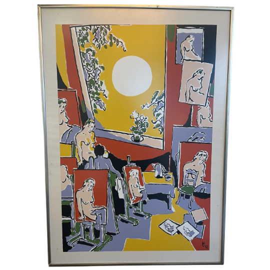Lithografie Eddy Tange 1