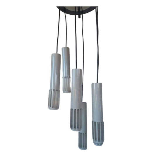 Schmahl & Schultz Jaren 70 Waterval Lamp Vintage Design 1