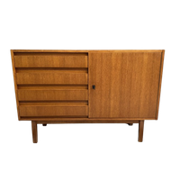 Sideboard 4 Drawers 1 Door 1960S