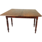 Vintage Antieke Uitschuifbare Tafel, Karttafel thumbnail 1