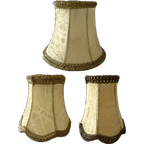 3 X Prachtige Vintage Papyrus Lampenkappen In Verschillende Maten thumbnail 1