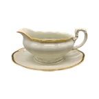 Koenigszelt Vintage Sauskom Sauciere Roomwit/goud thumbnail 1