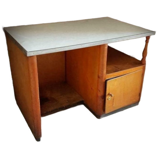 Vakantieactie Houten Bureau Werktafel 1
