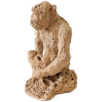 C Evers Vintage Beeld Aap Sculptuur thumbnail 1