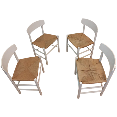 Set Of 4 Fredericia J39 Diner Chairs