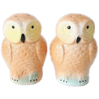 Antiek Zout En Peper Stel Uil Beeldje Uilen Uilenbeeld thumbnail 1