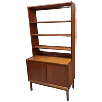 Berthil Fridhagen Zweedse Vintage Kast Wandkast Boekenkast