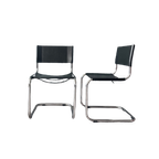 2X Mart Stam S33 Cantilever Chairs For Fasem, Ca80S thumbnail 1