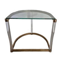 Hollywood Regency Bijzettafel Hollis Jones Stijl