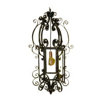 Franse Gotische Stijl Metalen Lantaarn Circa 1900