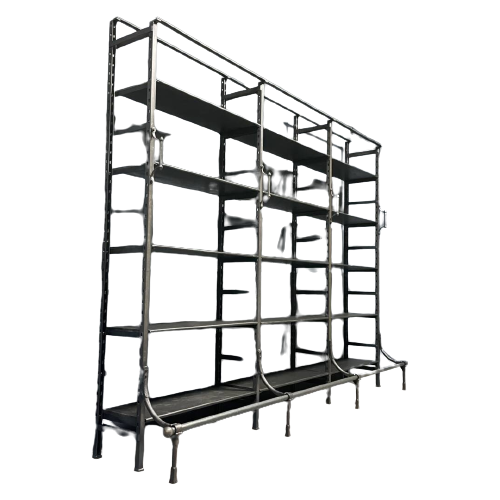 Industriële Ijzeren Bibliotheek Schappen Kast