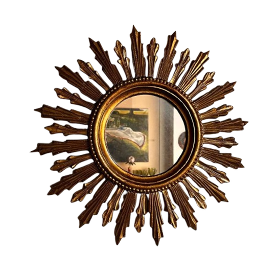 Italiaanse Zonnespiegel Sunburst Vintage 1