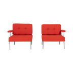 1960’s Pair Of ‘revolt’ Chairs By Poul Cadovius For France & Son, Denmark thumbnail 1
