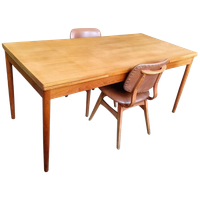 Vintage, Jaren '60 Uitschuifbare Eettafel