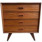 Teak Chest Of Drawers 1960s thumbnail 1