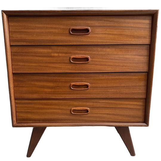 Teak Chest Of Drawers 1960s 1