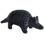 Armadillo. Barro Negro - Dona Rosa. Mexico Oaxaca Keramiek. Vintage '50-'70 thumbnail 1