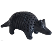 Armadillo. Barro Negro - Dona Rosa. Mexico Oaxaca Keramiek. Vintage '50-'70