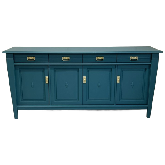 Restyle Petrol Dressoir Wandkast Ladekast Blauw Groen 1