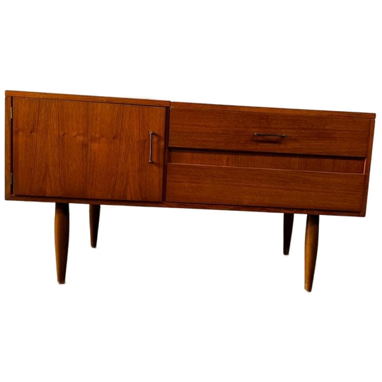 Vintage Houten Tvmeubel / Lowboard / Make Up Meubel 1