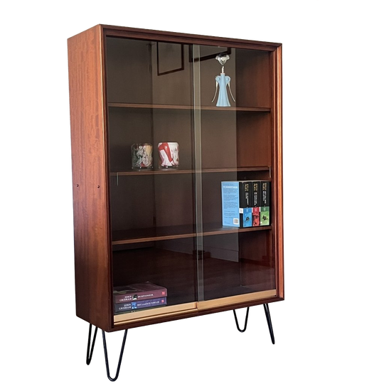 Vintage Formule Kempkes Vitrinekast Wandkast 1